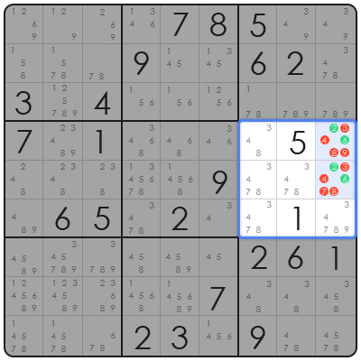 naked pairs sudoku